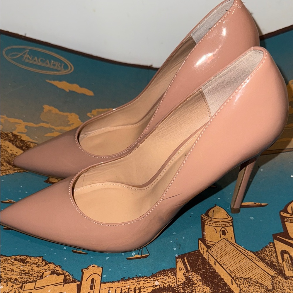 Elegant Nude Steve Madden Stiletto Heels